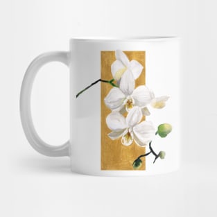 White Orchid Mug